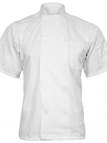 Chef Coat Short Sleeve 10 Button
