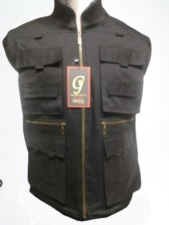 Golden Wells Gabardine vest – Perfect work for uniform