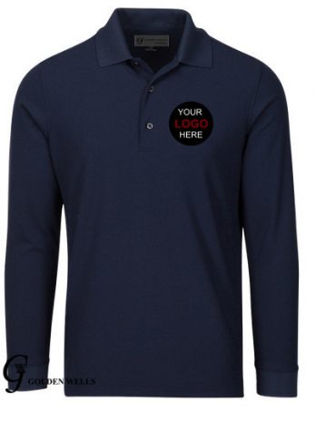 Polo T-shirt with sleeves