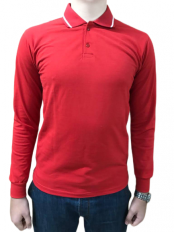 Polo t-shirt with sleeves