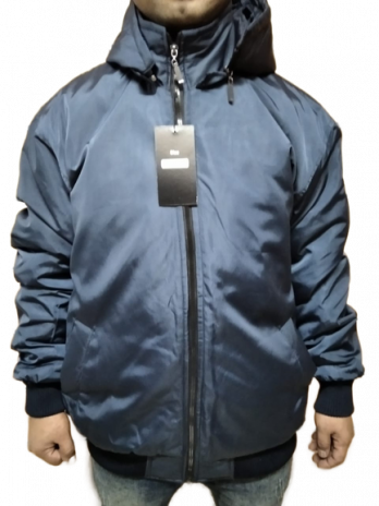 Waterproof jacket with removable hood