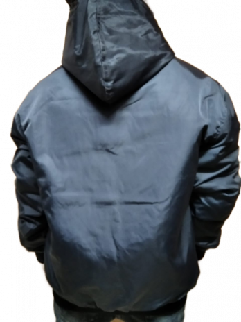 Waterproof jacket with removable hood